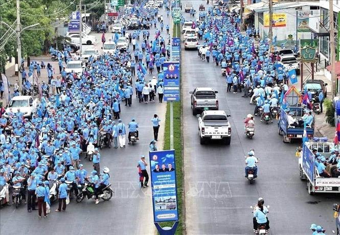 Bầu cử Thượng viện Campuchia: Các chính đảng khởi động chiến dịch vận động tranh cử- Ảnh 2.