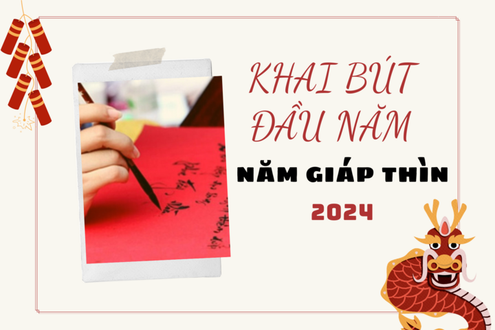 Khai bút đầu năm Giáp Thìn 2024 ngày nào, giờ nào thích hợp?- Ảnh 1.