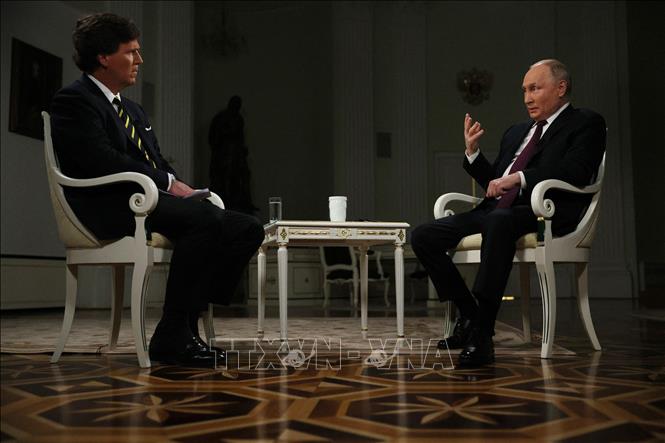 Ukraine lo ngại cuộc phỏng vấn Tổng thống Putin tác động đến chính sách Mỹ- Ảnh 1.
