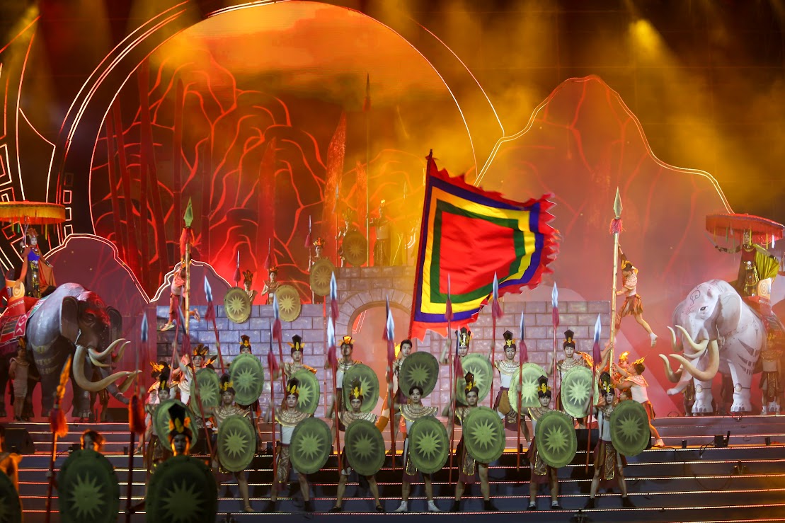 Choáng ngợp với công nghệ 3D mapping tái hiện cuộc khởi nghĩa Hai Bà Trưng- Ảnh 15.