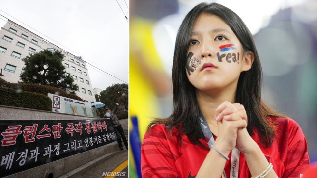 Người hâm mộ Hàn Quốc biểu tình đòi sa thải HLV Klinsmann- Ảnh 1.