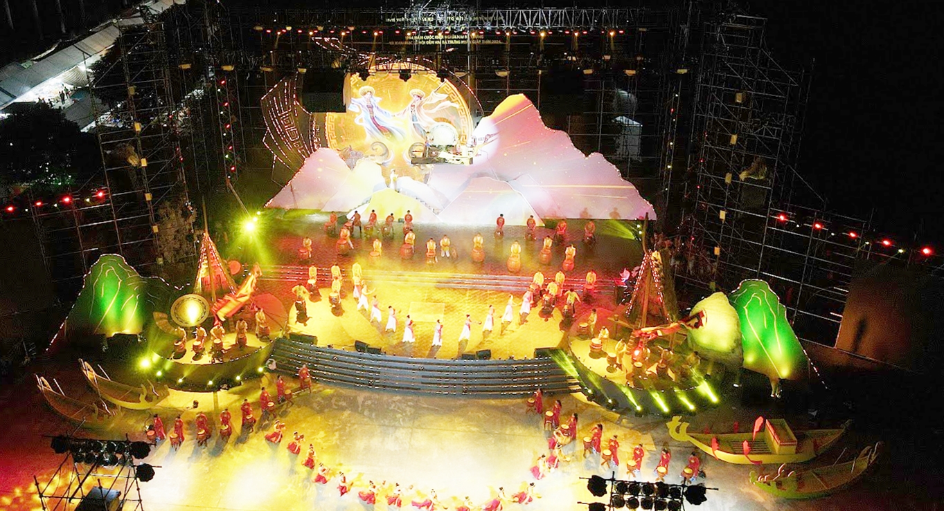 Choáng ngợp với công nghệ 3D mapping tái hiện cuộc khởi nghĩa Hai Bà Trưng- Ảnh 13.