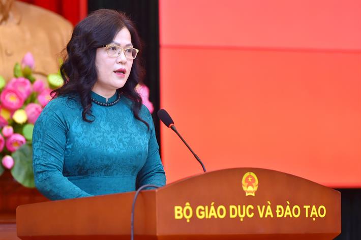 Tân Thứ trưởng Nguyễn Thị Kim Chi: Nhận nhiệm vụ Thứ trưởng Bộ GDĐT là vinh dự lớn song cũng là trọng trách hết sức nặng nề- Ảnh 2.
