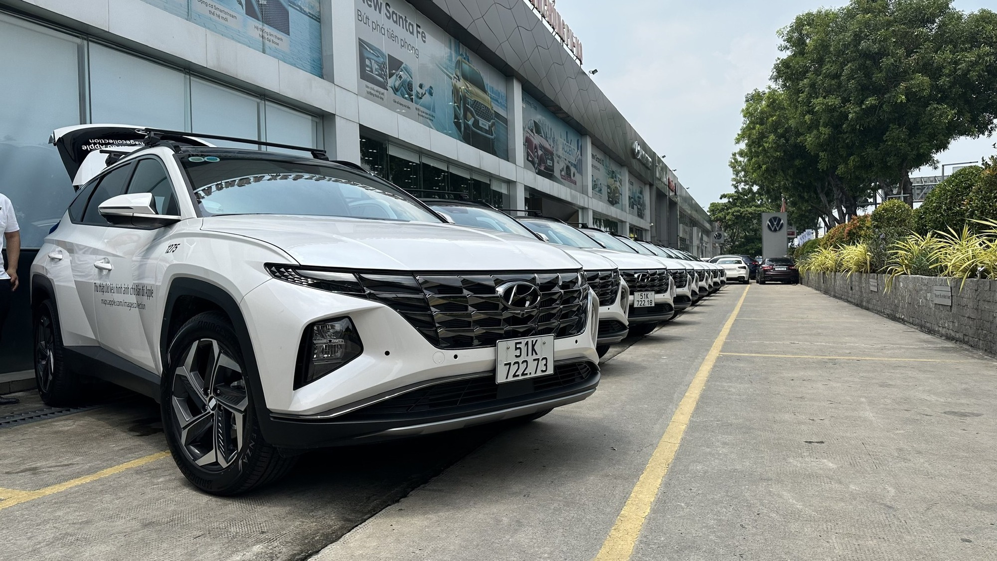 Xe Apple thu thập bản đồ Việt Nam lộ diện: Có lô 20 chiếc Hyundai Tucson, chạy suốt 8 tháng- Ảnh 5.