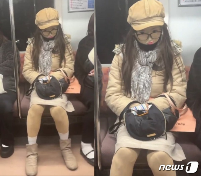 Bức ảnh cô gái ngồi trên tàu điện ngầm: Tưởng bình thường nhưng ẩn chứa bí mật khiến dân tình kinh hãi- Ảnh 2.