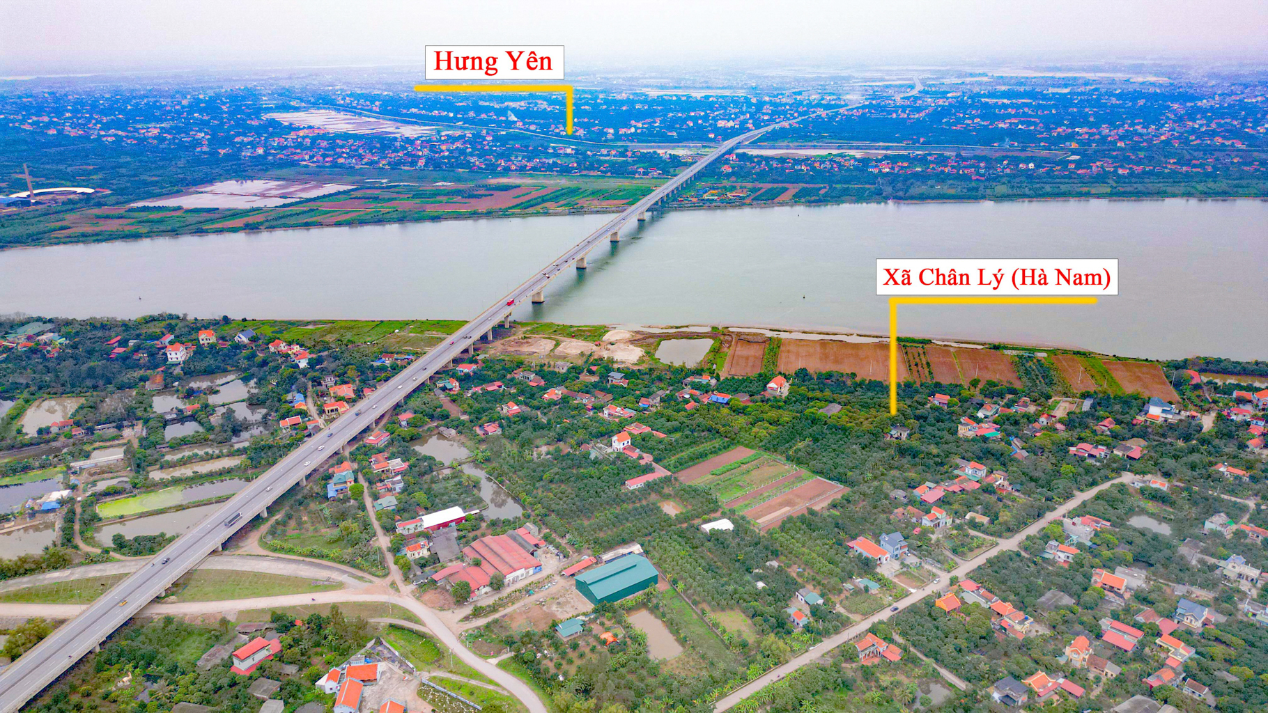 Xã nông thôn có 2 cây cầu nối 3 tỉnh, tương lai sẽ trở thành điểm kết nối 2 thành phố trực thuộc trung ương- Ảnh 9.
