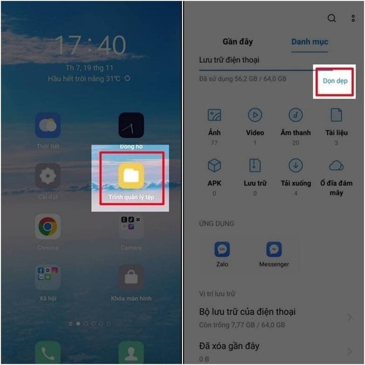 Hướng dẫn bạn 5 cách dọn dẹp điện thoại OPPO cực kỳ hiệu quả- Ảnh 1.