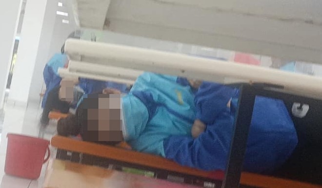 Hàng loạt công nhân nhập viện nghi ngộ độc khí ở Quảng Ninh- Ảnh 1.