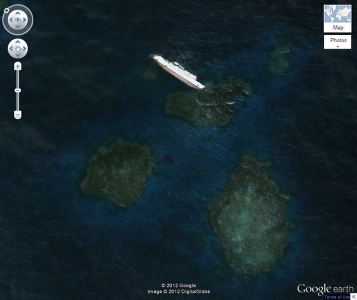 8 điều kỳ lạ đến khó tin nhìn thấy qua Google Earth- Ảnh 12.