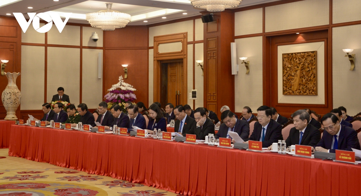Tổng Bí thư chủ trì phiên họp thứ nhất Tiểu ban văn kiện Đại hội XIV của Đảng- Ảnh 11.