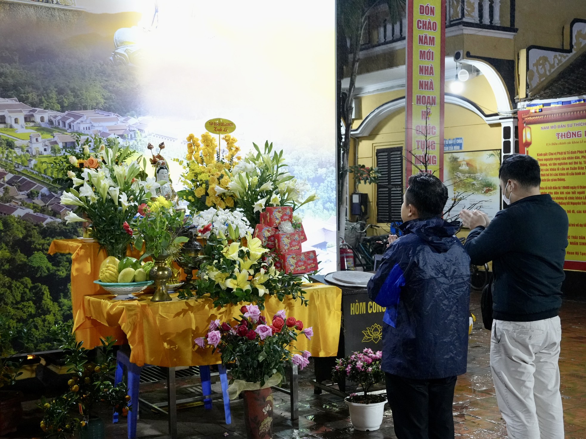 Lễ cầu an đầu năm tại chùa Phúc Khánh không còn cảnh chen lấn- Ảnh 12.