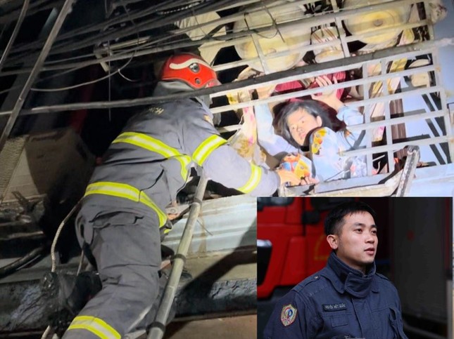 Chiến sĩ PCCC kể phút cứu 3 người mắc kẹt trong đám cháy ở Hà Nội- Ảnh 1.