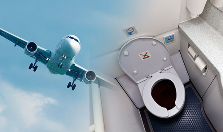 Điều tiếp viên khuyên hành khách nên làm khi dùng toilet trên máy bay- Ảnh 1.