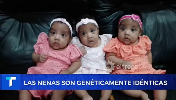 Ca sinh ba siêu hiếm: Mẹ mang thai tự nhiên, sinh 3 bé gái giống hệt nhau- Ảnh 4.