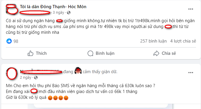 Nhiều khách hàng “kêu khóc” vì phí SMS banking tăng sốc- Ảnh 2.