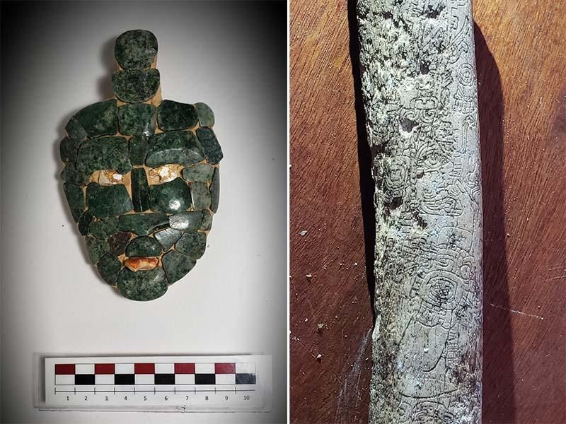 Bí ẩn về mặt nạ ngọc bích được phát hiện trong lăng mộ vua Maya ở Guatemala- Ảnh 6.