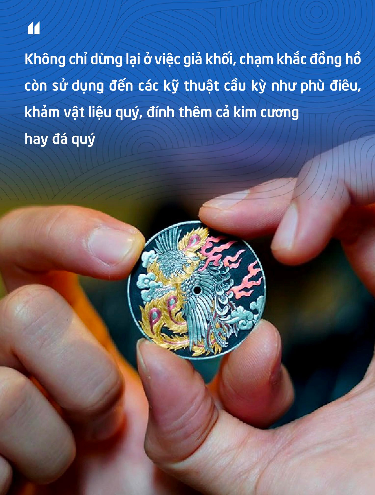 Chàng trai 8X kiếm hàng nghìn USD nhờ phục vụ thú chơi lạ cho đại gia Việt: ‘Xăm’ trên đồng hồ khó hơn gấp nhiều lần so với xăm trên da người- Ảnh 6.