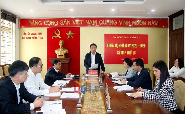 Quảng Ninh xem xét kỷ luật 17 đảng viên, cán bộ lãnh đạo, quản lý ở một huyện- Ảnh 1.