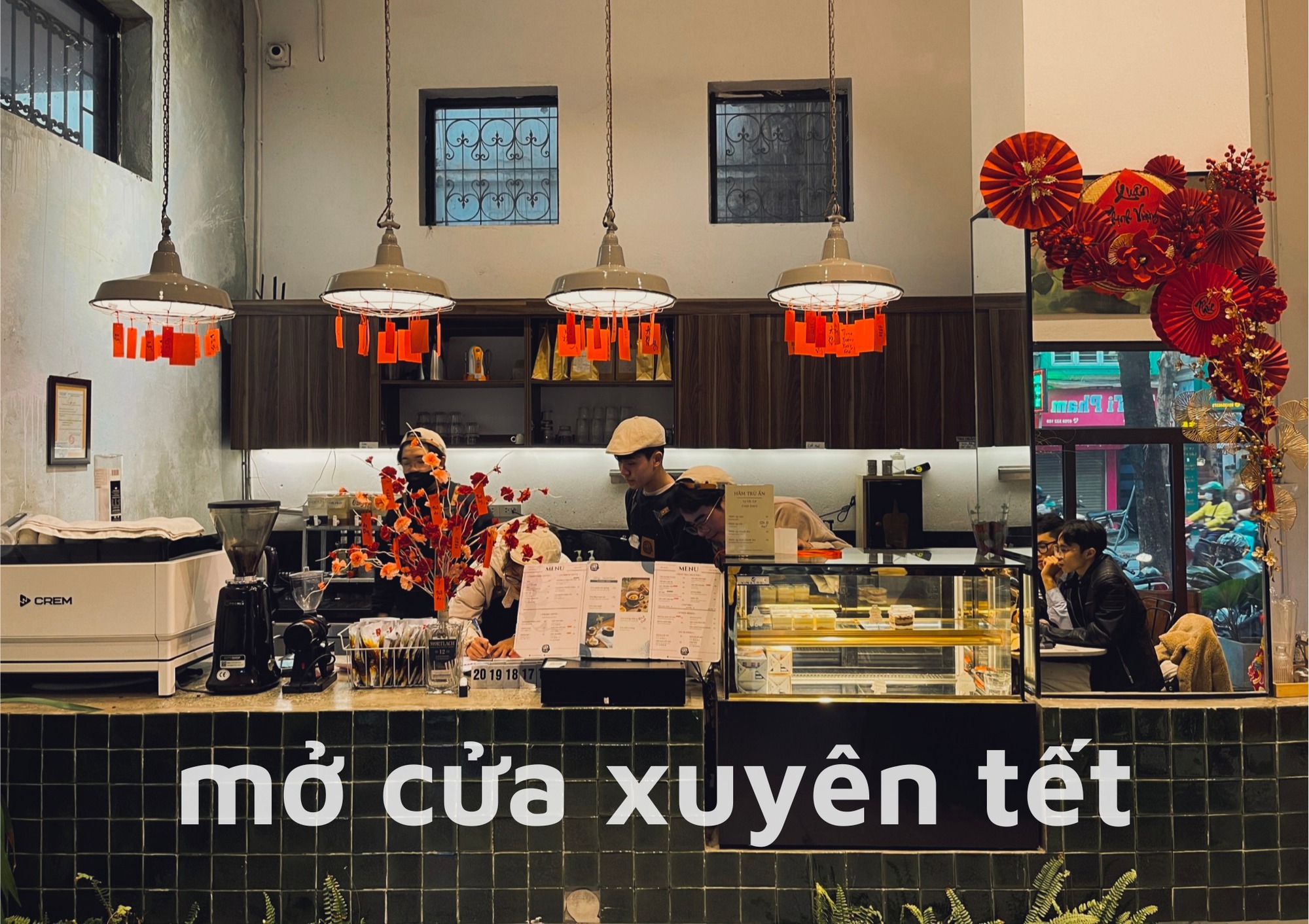 Hà Nội: Một loạt quán cà phê hot thông báo mở xuyên Tết, dân tình tha hồ hẹn hò đầu năm- Ảnh 3.