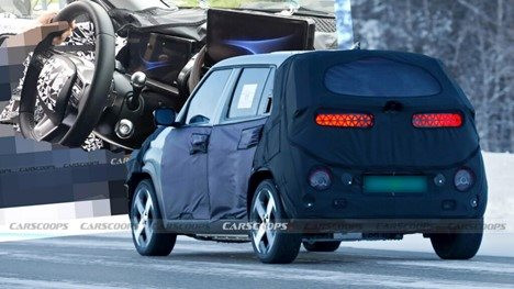 Chiếc SUV mini từng khiến cựu Tổng thống Moon Jae-in cũng phải xếp hàng đặt mua lộ diện phiên bản chạy điện, giá chưa đến 500 triệu đồng- Ảnh 1.