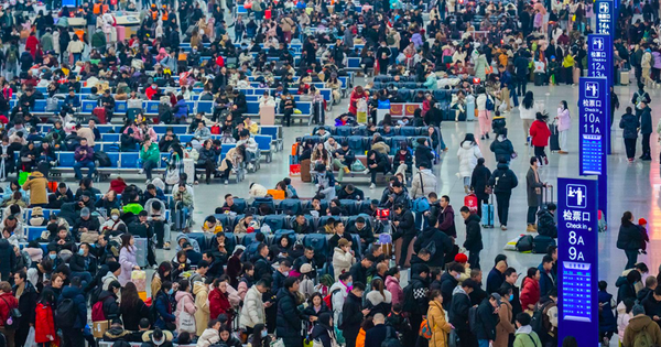 Người Trung Quốc thực hiện 9 tỷ chuyến đi trong dịp Tết Nguyên đán năm nay