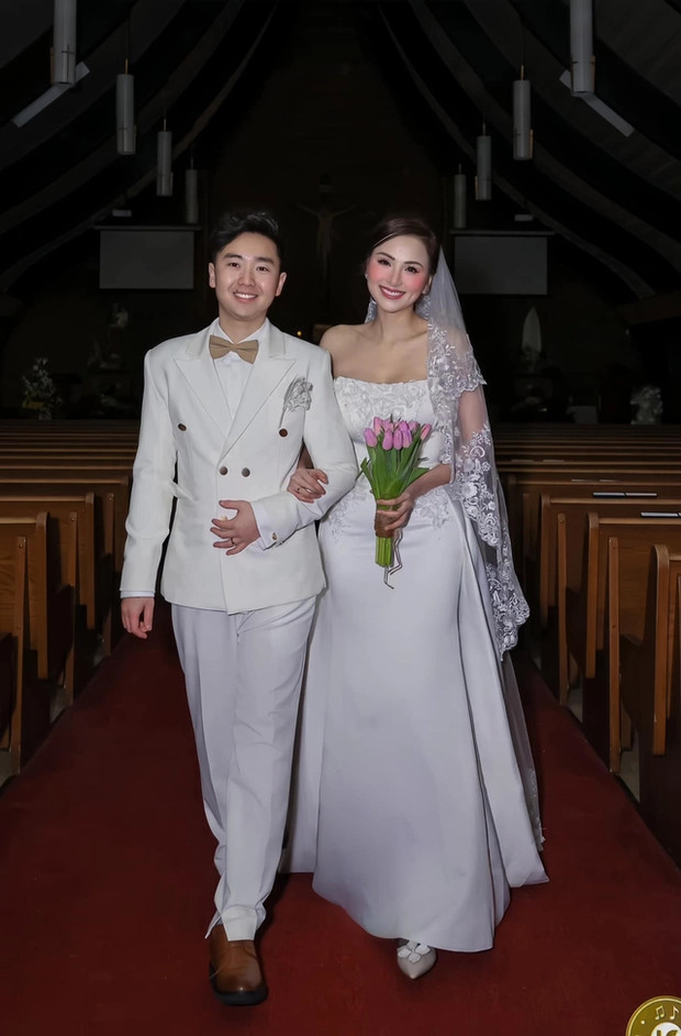 Hôn lễ Hoa hậu Diễm Hương và chồng thứ 3: Cô dâu diện váy cưới quyến rũ, khoảnh khắc 