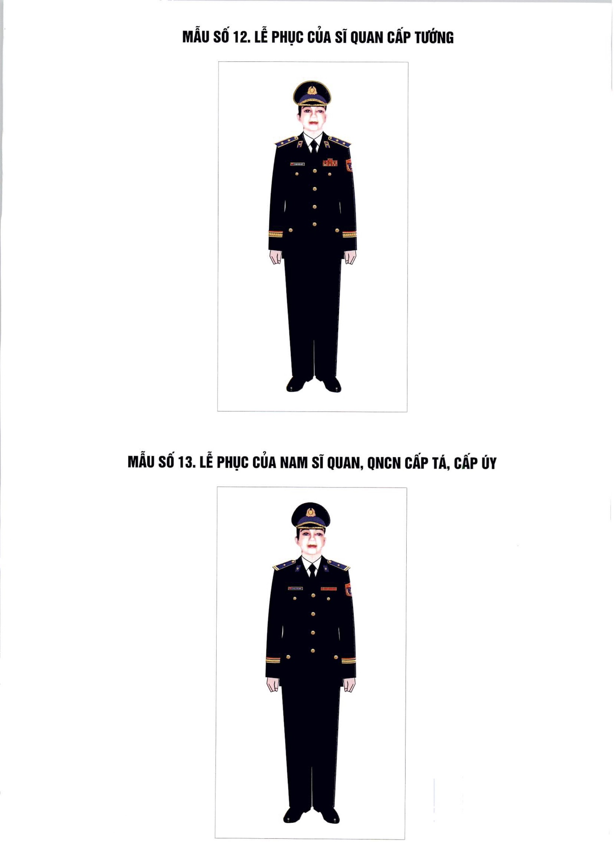 Quy định mới của Chính phủ về trang phục dự lễ với sĩ quan Quân đội- Ảnh 1.