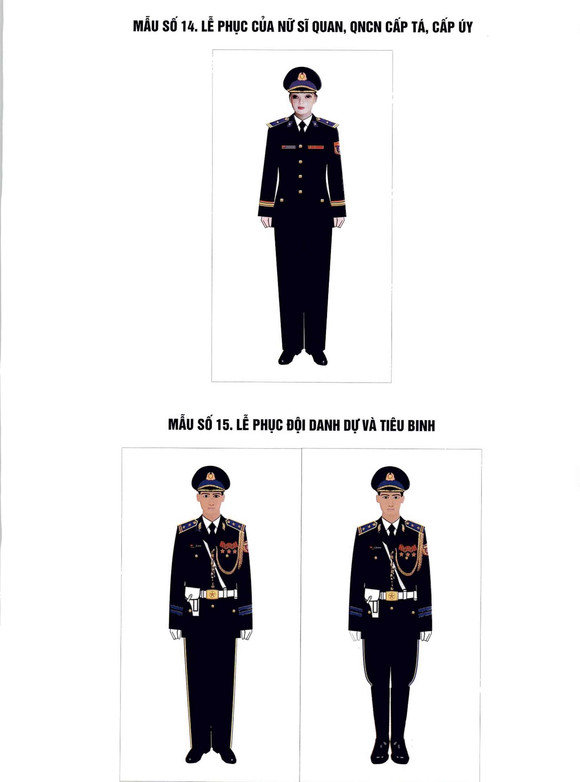 Quy định mới của Chính phủ về trang phục dự lễ với sĩ quan Quân đội- Ảnh 2.