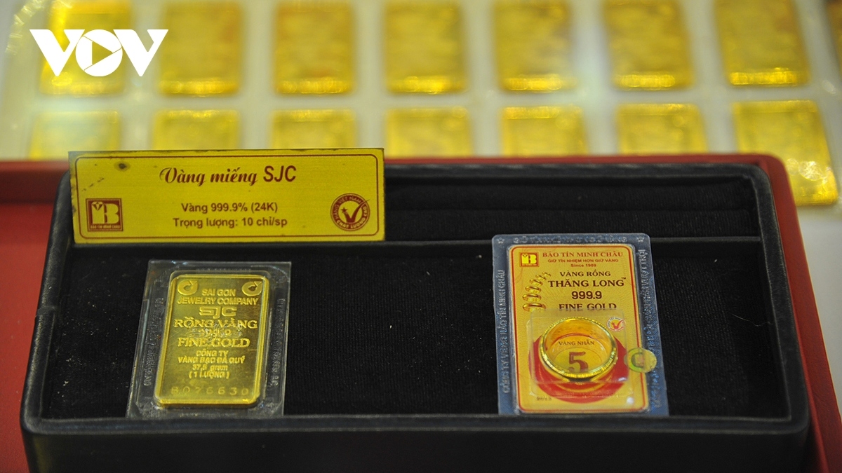 Giá vàng hôm nay 10/3: Vàng SJC giảm về mốc 82 triệu đồng/lượng- Ảnh 1.