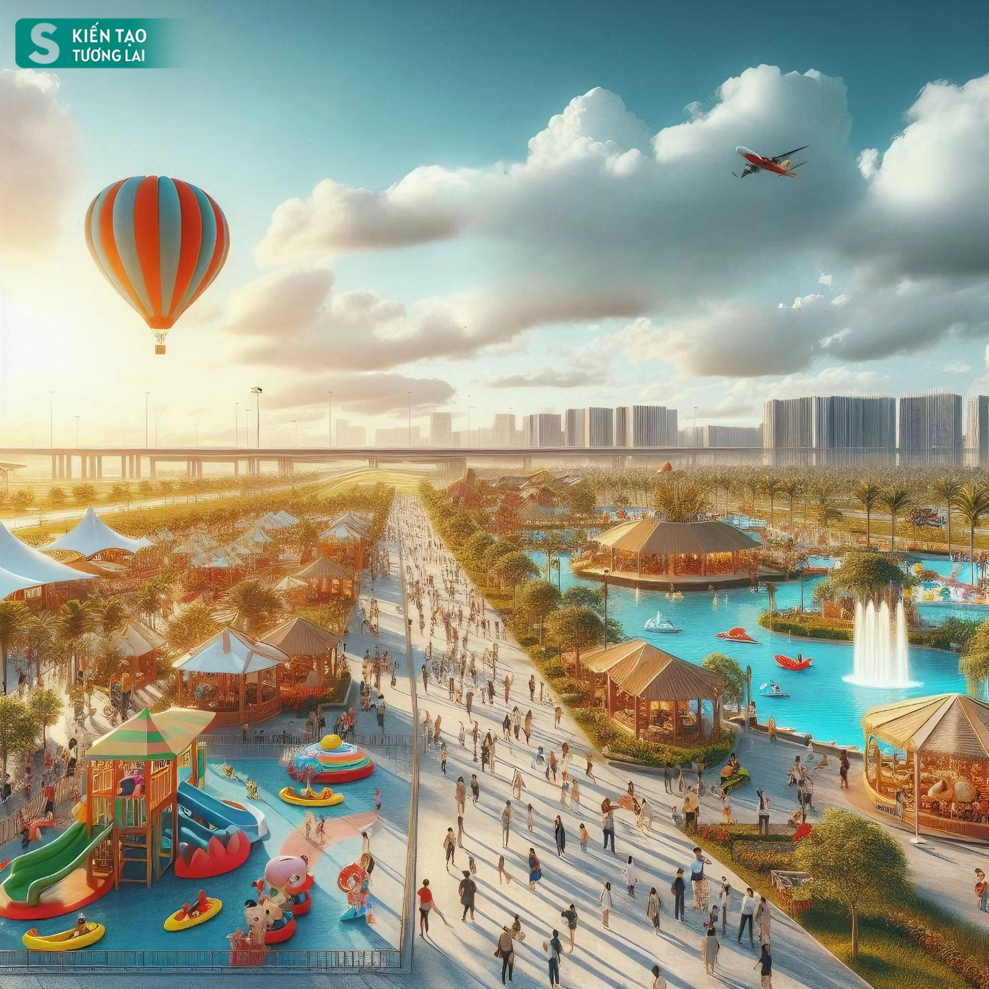 Choáng ngợp với viễn cảnh hiện đại của thành phố mới cạnh sân bay 16 tỷ USD lớn nhất Việt Nam- Ảnh 10.