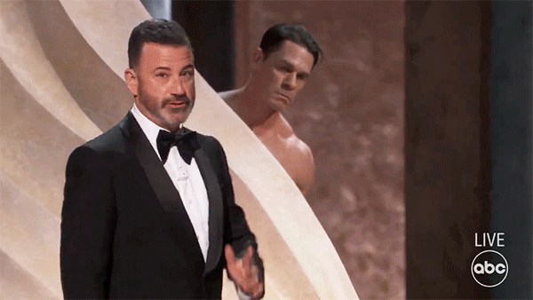 Margot Robbie - Dương Tử Quỳnh và dàn sao phản ứng gây sốt trước màn nude 100% chấn động Oscar của John Cena- Ảnh 1.