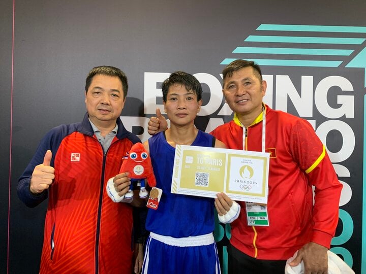 Võ Thị Kim Ánh giành quyền dự Olympic Paris 2024- Ảnh 1.