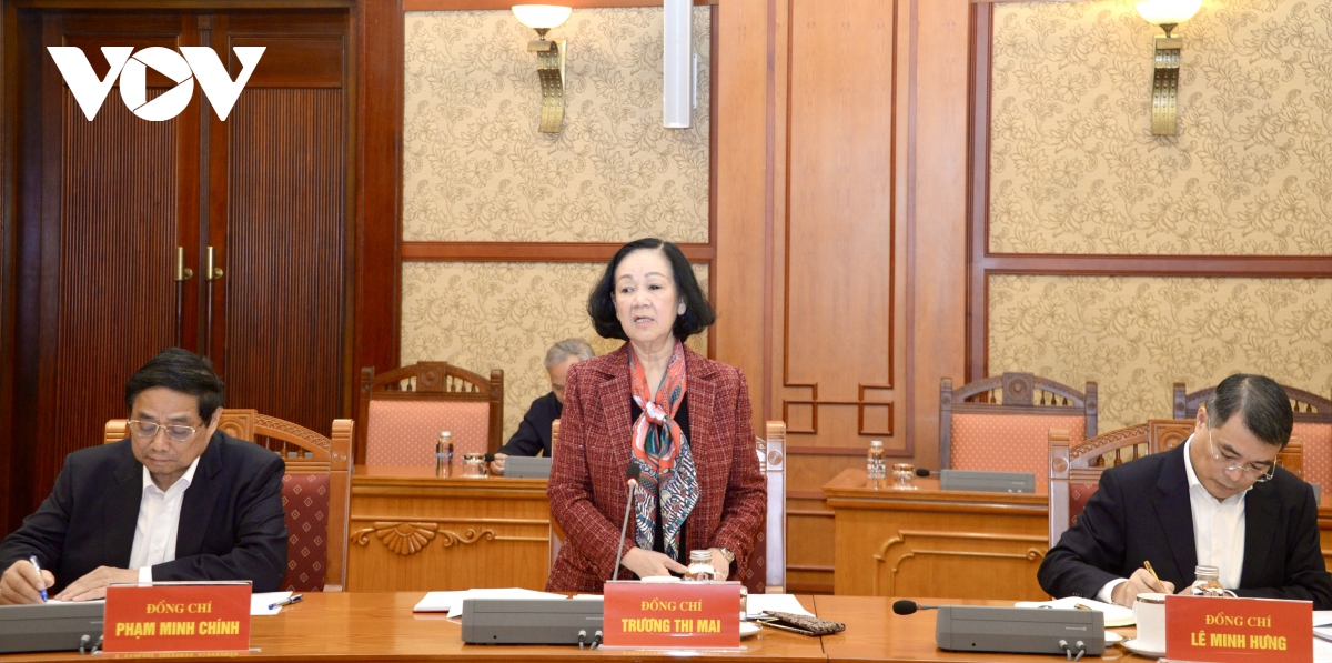 Tổng Bí thư chủ trì phiên họp đầu tiên Tiểu ban nhân sự Đại hội XIV của Đảng- Ảnh 7.