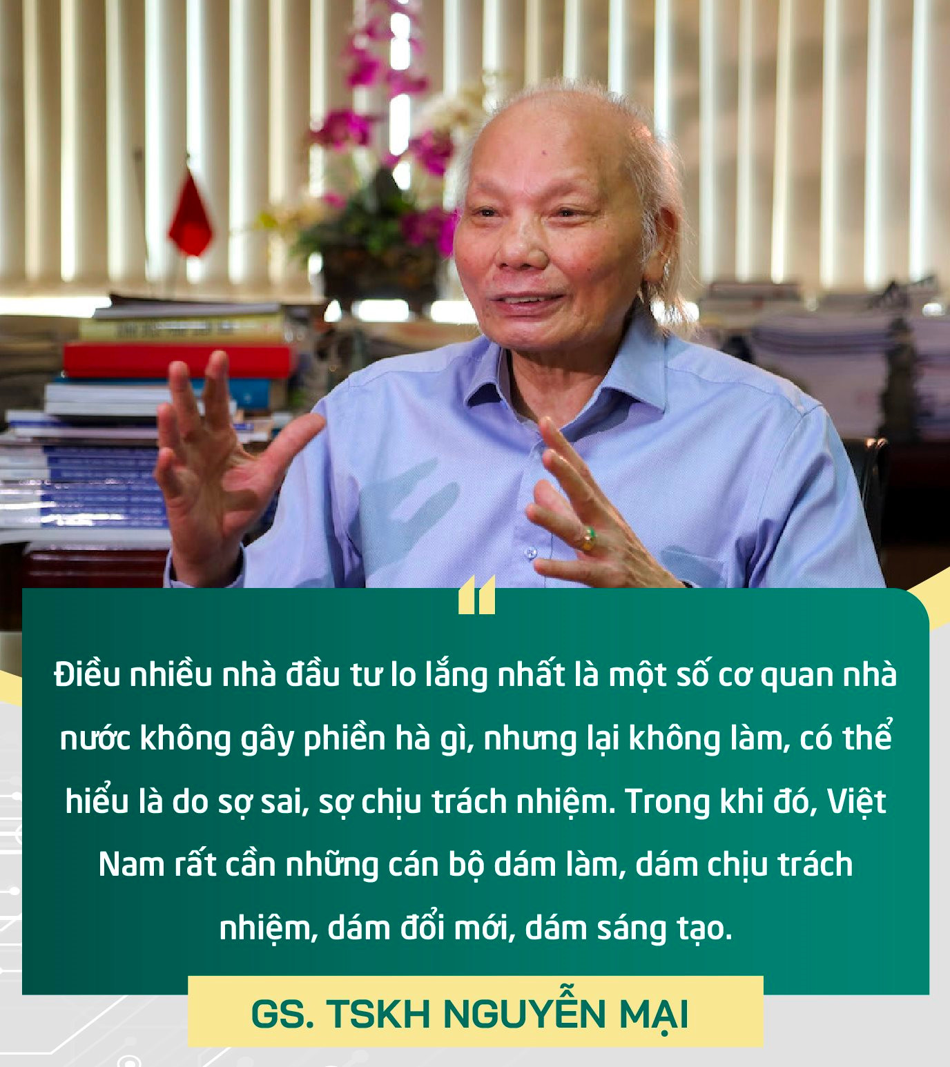 GS.TSKH Nguyễn Mại phân tích cơ hội đưa Việt Nam trở thành cường quốc trong lĩnh vực 'nóng' nhất toàn cầu và khả năng tăng trưởng GDP vượt mức 7% năm 2024- Ảnh 5.