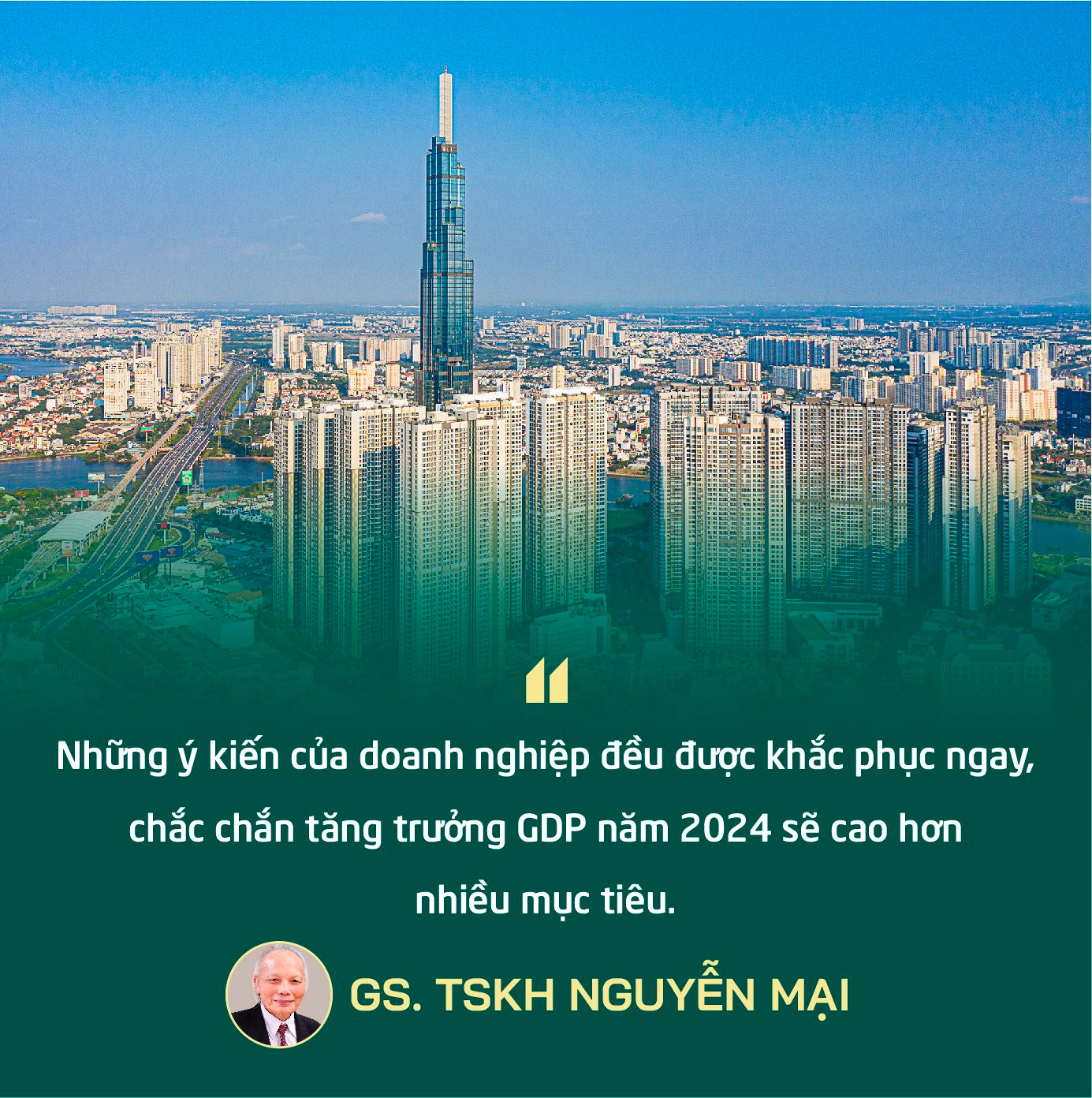 GS.TSKH Nguyễn Mại phân tích cơ hội đưa Việt Nam trở thành cường quốc trong lĩnh vực 'nóng' nhất toàn cầu và khả năng tăng trưởng GDP vượt mức 7% năm 2024- Ảnh 10.