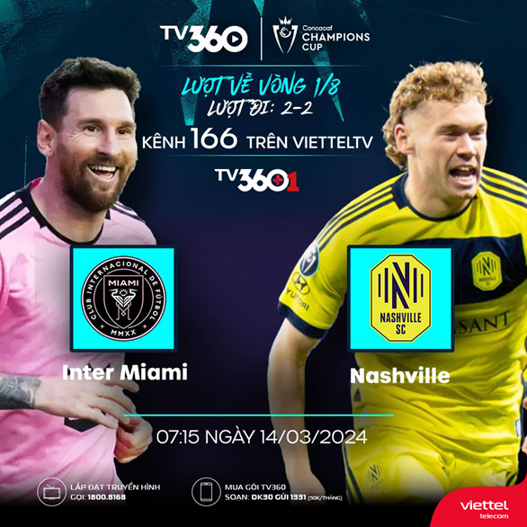 Xem trận Lionel Messi cùng Inter Miami tại CONCACAF Champions Cup ở đâu?- Ảnh 1.