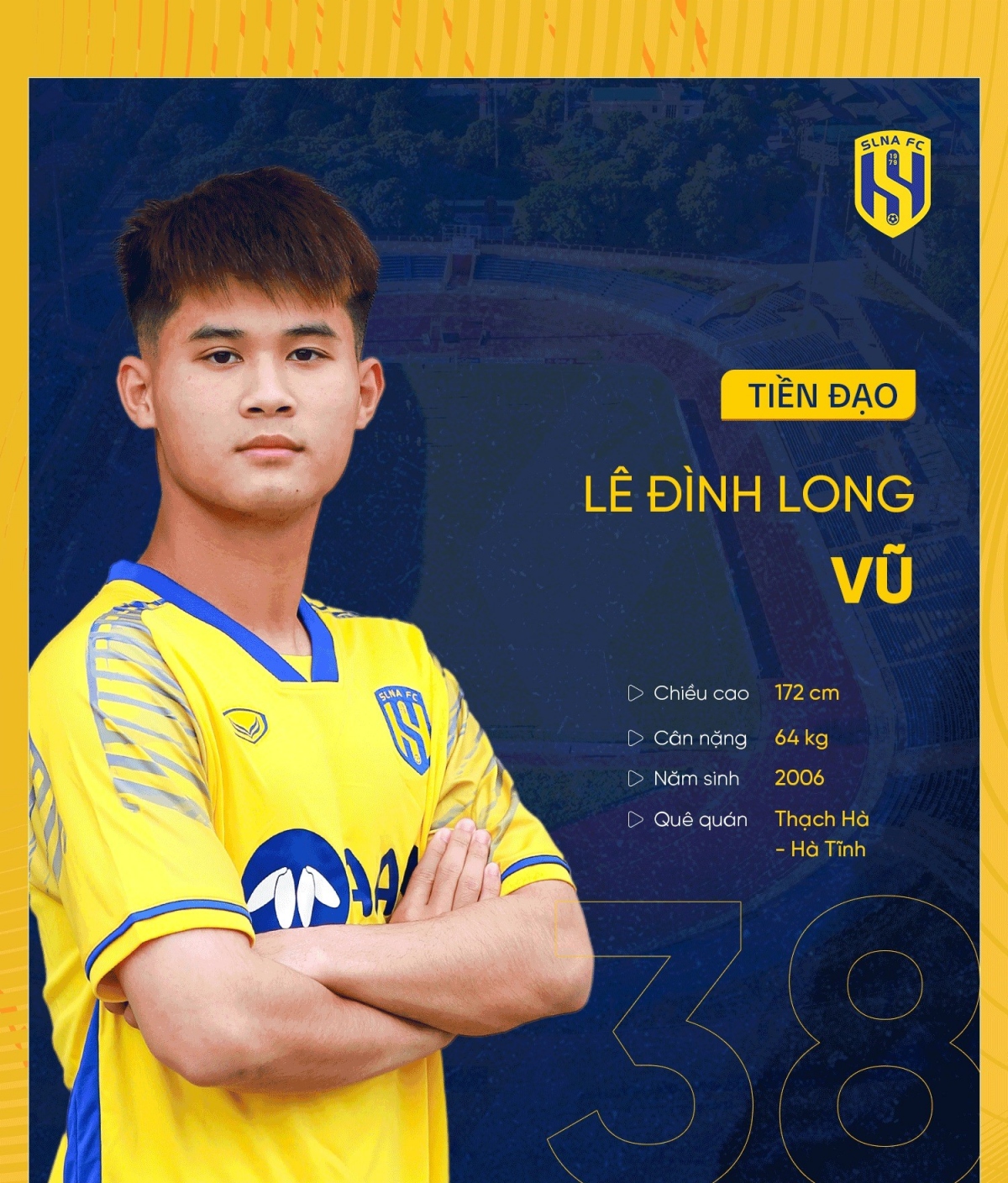 Chuyển nhượng V-League: SLNA ra mắt tài năng trẻ lọt top 60 thế giới- Ảnh 1.