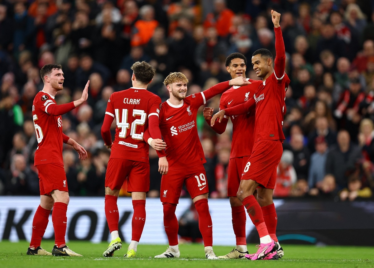 Kết quả Cúp C2 châu Âu hôm nay 15/3: Liverpool và AC Milan thắng lớn- Ảnh 1.