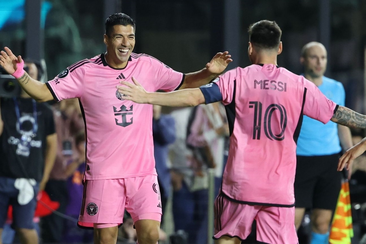 Messi và Suarez lập công, Inter Miami vào tứ kết CONCACAF Champions Cup- Ảnh 1.