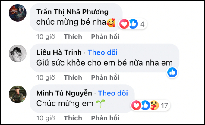 Gái xinh nổi tiếng một thời bất ngờ khoe vòng 2 tròn lẳn xác nhận mang thai, Nhã Phương, Minh Tú lập tức gửi lời chúc mừng- Ảnh 3.