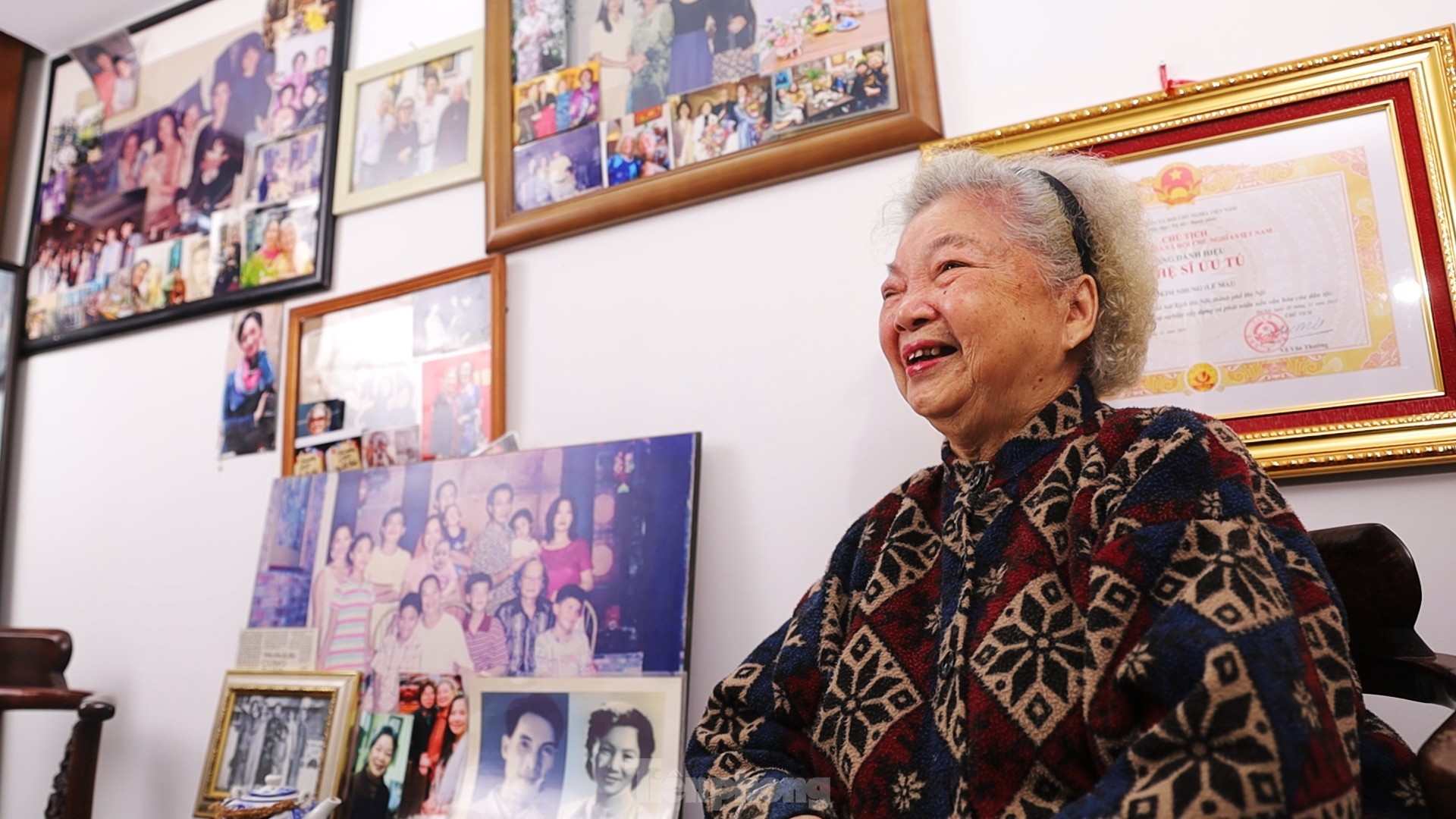 Cuộc sống ở tuổi 87 của nghệ sĩ Lê Mai vừa được phong NSƯT- Ảnh 4.