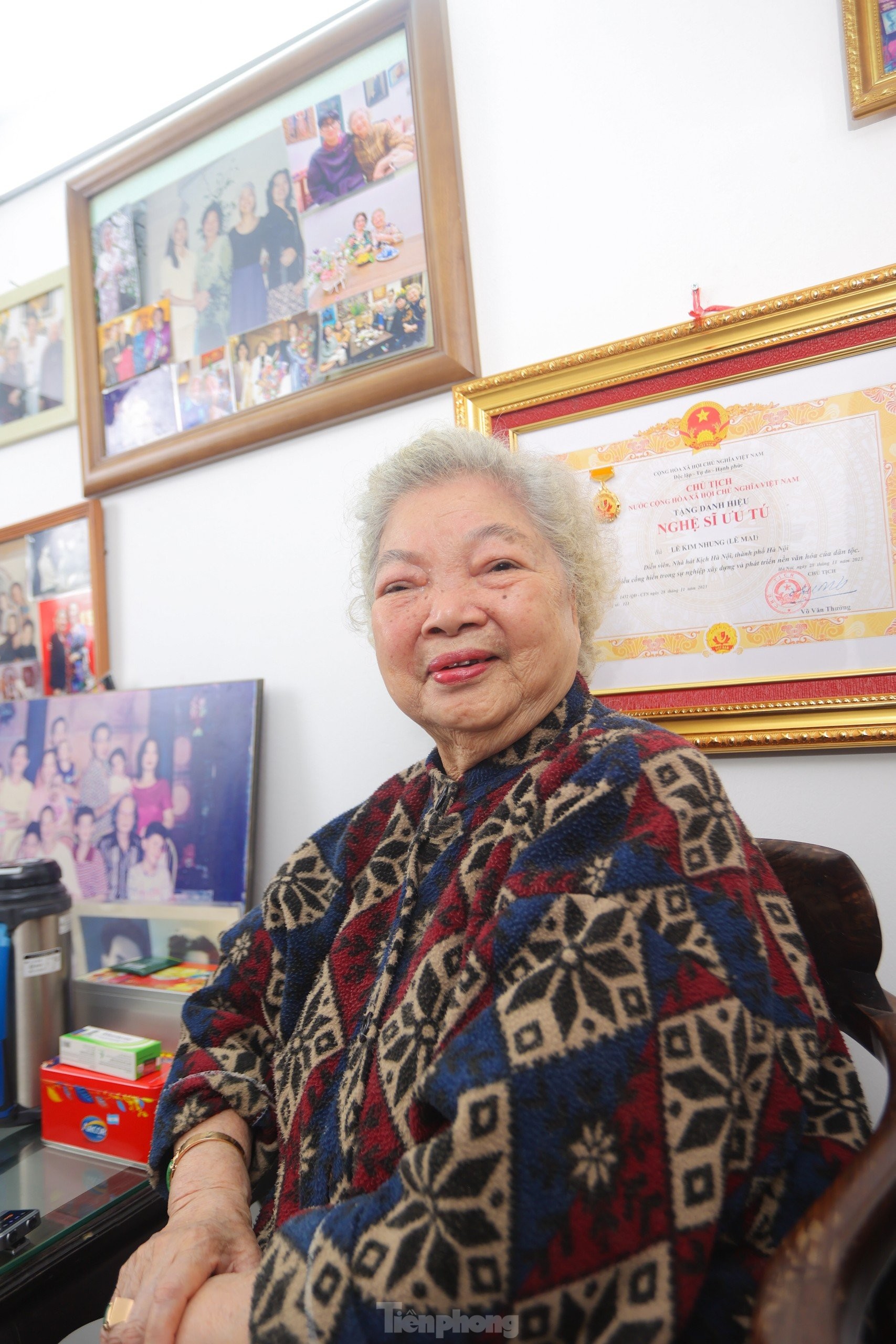 Cuộc sống ở tuổi 87 của nghệ sĩ Lê Mai vừa được phong NSƯT- Ảnh 6.