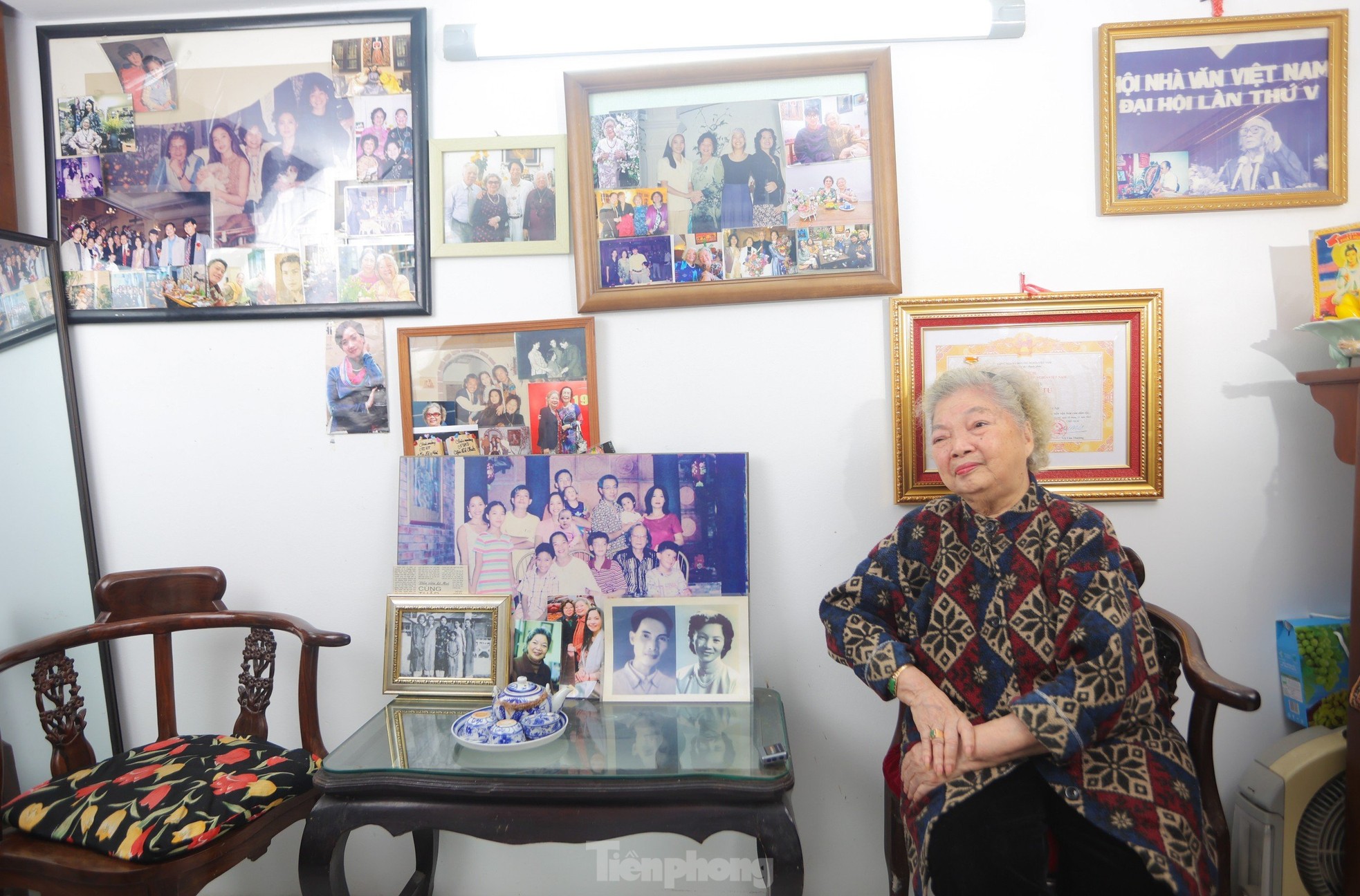 Cuộc sống ở tuổi 87 của nghệ sĩ Lê Mai vừa được phong NSƯT- Ảnh 3.