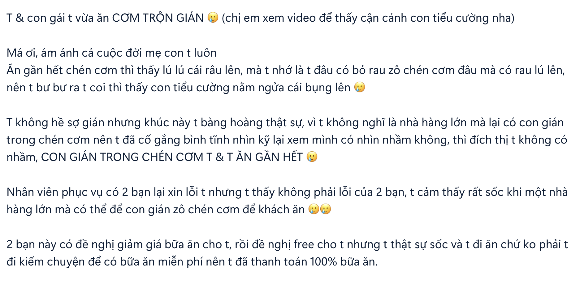 Bát cơm trộn 