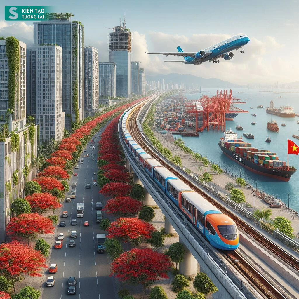 Tương lai choáng ngợp ở thành phố giàu top đầu Việt Nam có sân bay quốc tế, 6 tuyến đường sắt hiện đại- Ảnh 10.