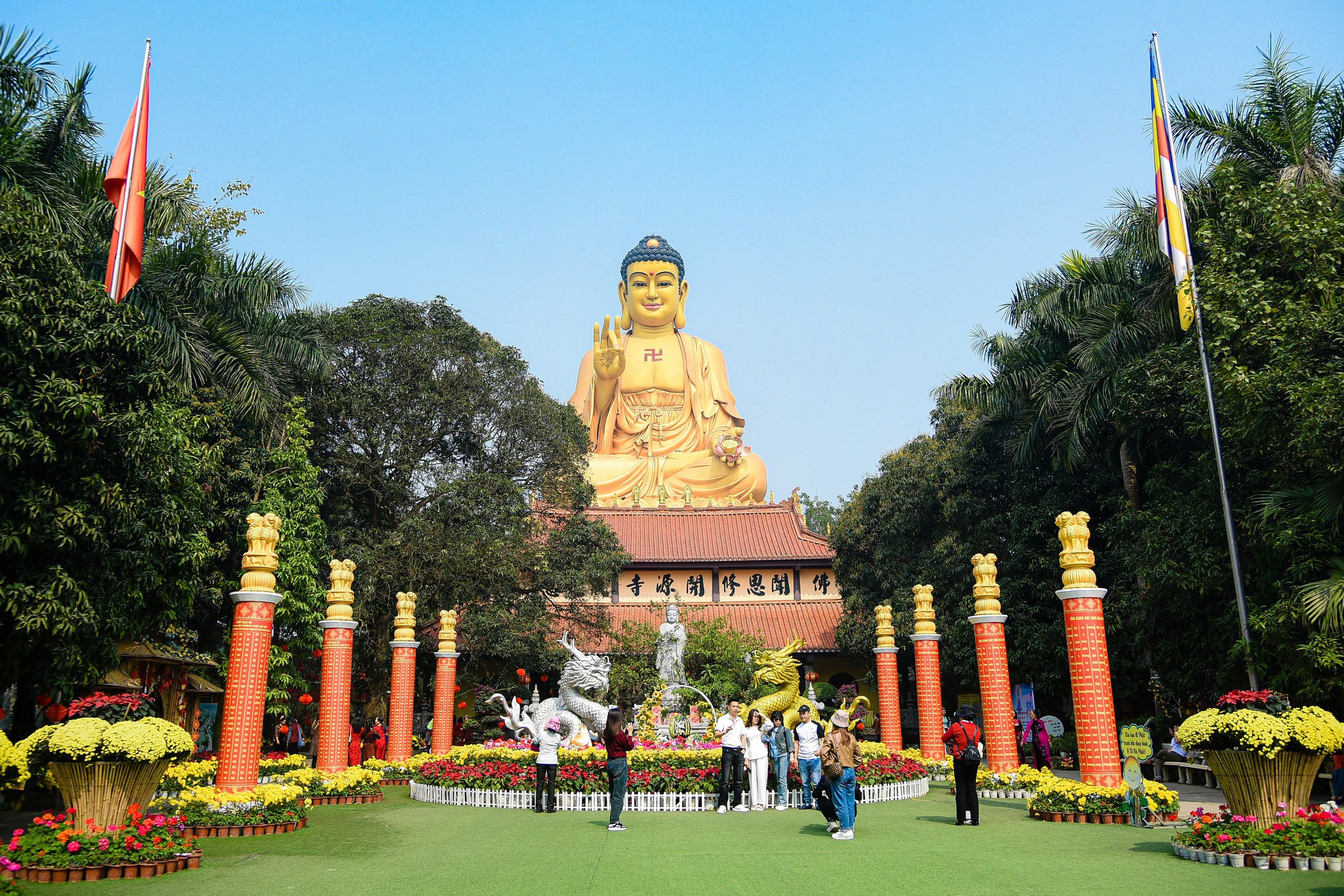 Cận cảnh tượng Phật cao 72 m ở Hà Nội- Ảnh 7.
