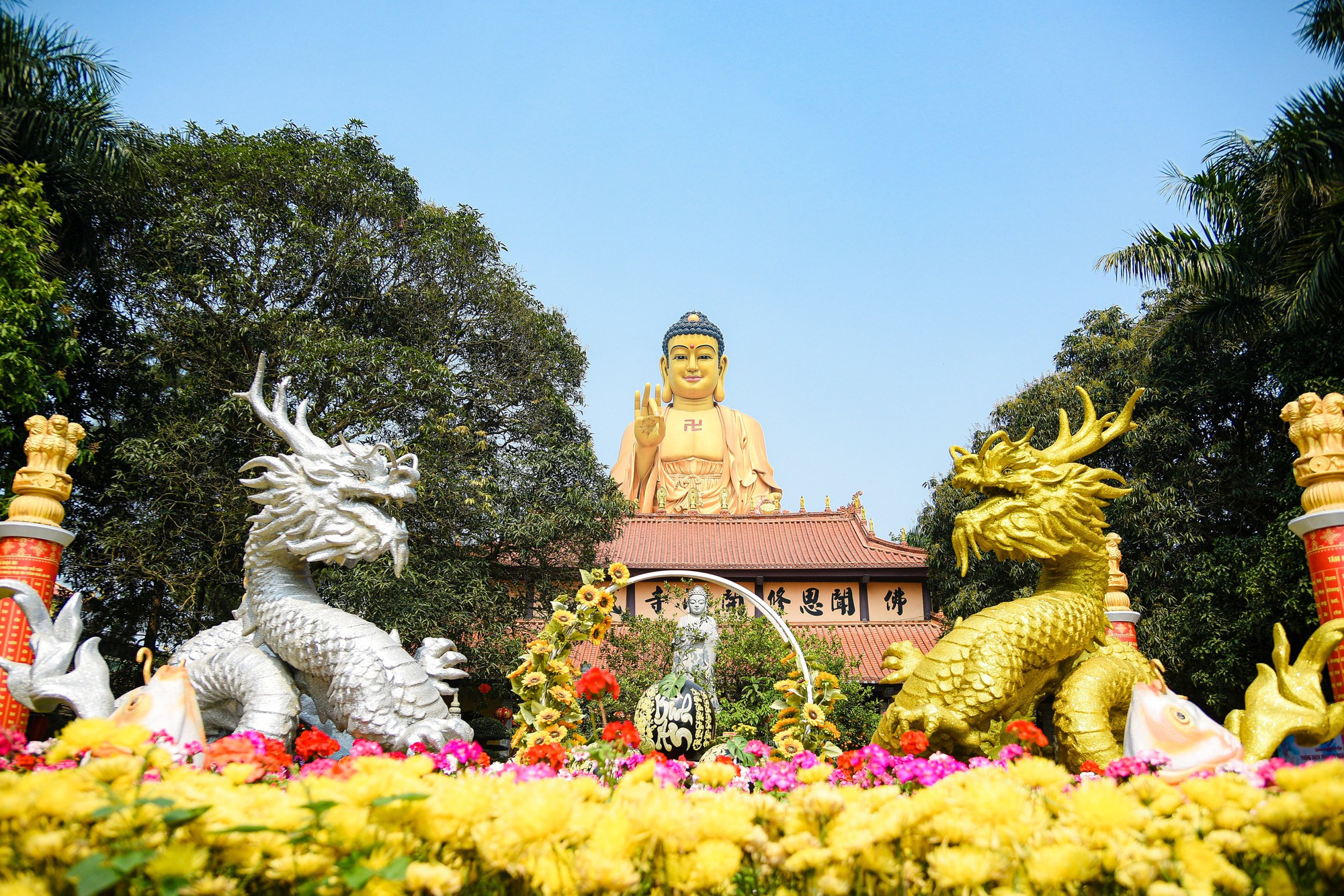 Cận cảnh tượng Phật cao 72 m ở Hà Nội- Ảnh 2.