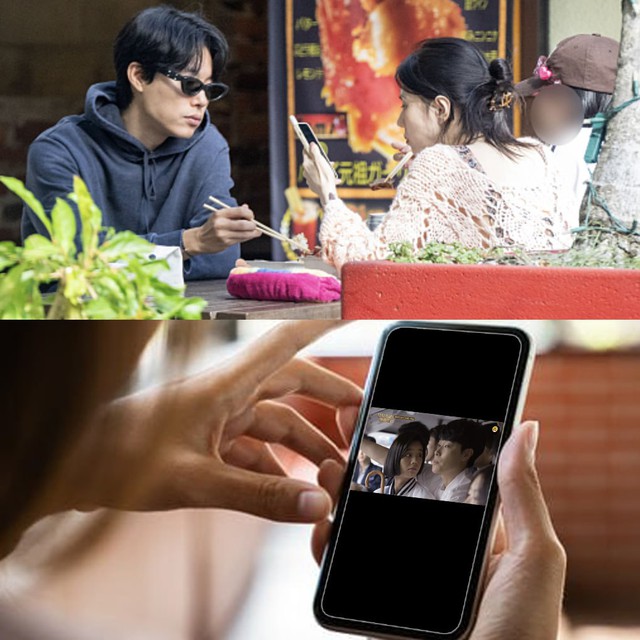 Loạt ảnh chế biểu cảm của Han So Hee với Ryu Jun Yeol ở Hawaii gây sốt: Sáng thứ 2, đang ăn thì sếp nhắn!- Ảnh 10.