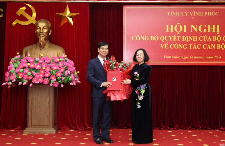 Bí thư Bình Thuận Dương Văn An được điều động giữ chức Bí thư Tỉnh ủy Vĩnh Phúc- Ảnh 1.