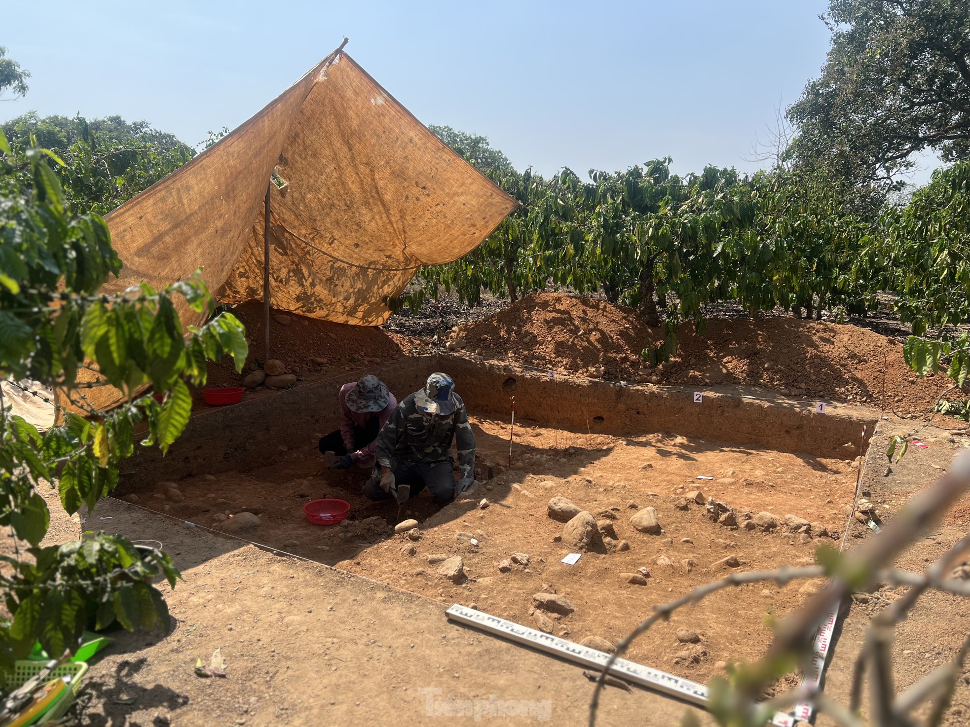 Khai quật khảo cổ ở Đắk Nông, phát lộ nhiều dấu tích người tiền sử- Ảnh 1.